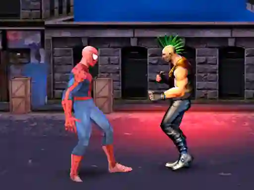 Spiderman: Street Fighter — δωρεάν online παιχνίδι