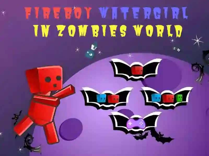 Fireboy Watergirl In Zombies World — δωρεάν online παιχνίδι