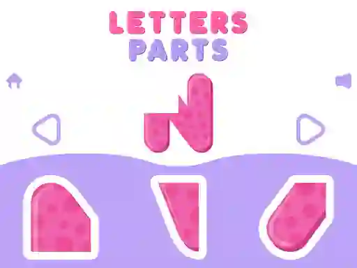 Letters Parts — δωρεάν online παιχνίδι