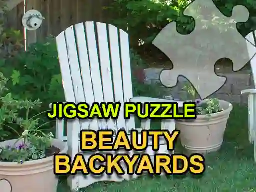 Jigsaw Puzzle: Beauty Backyards — δωρεάν online παιχνίδι