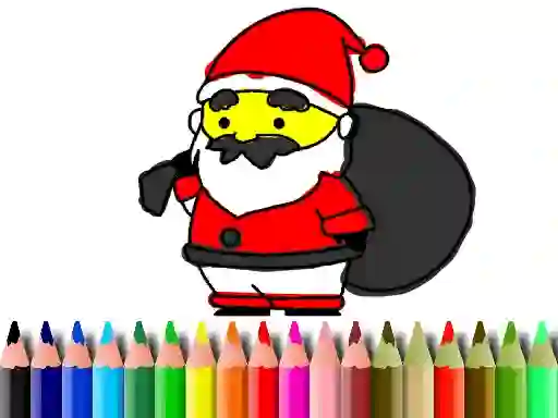 Back To School: Santa Claus Coloring — δωρεάν online παιχνίδι