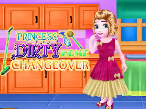Princess Dirty Home Changeover — δωρεάν online παιχνίδι