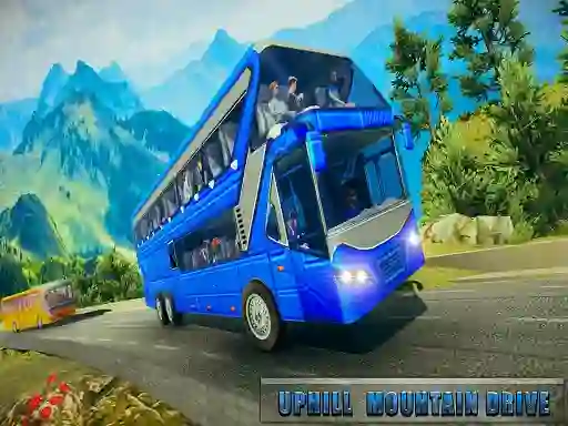 Dangerous Offroad Coach Bus Transport Simulator — δωρεάν online παιχνίδι