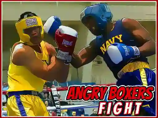 Angry Boxers Fight — δωρεάν online παιχνίδι