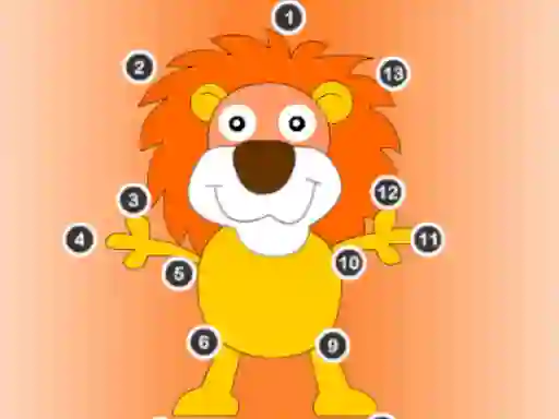 Point To Point Happy Animals — δωρεάν online παιχνίδι