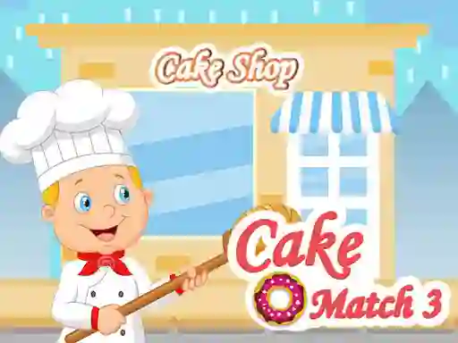 Cake Match 3 — δωρεάν online παιχνίδι