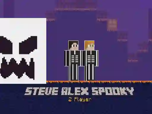 Steve Alex Spooky 2 Player — δωρεάν online παιχνίδι