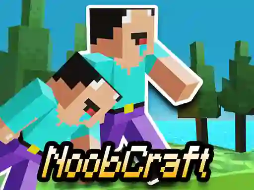 Parkour Craft Noob Steve 2 — δωρεάν online παιχνίδι