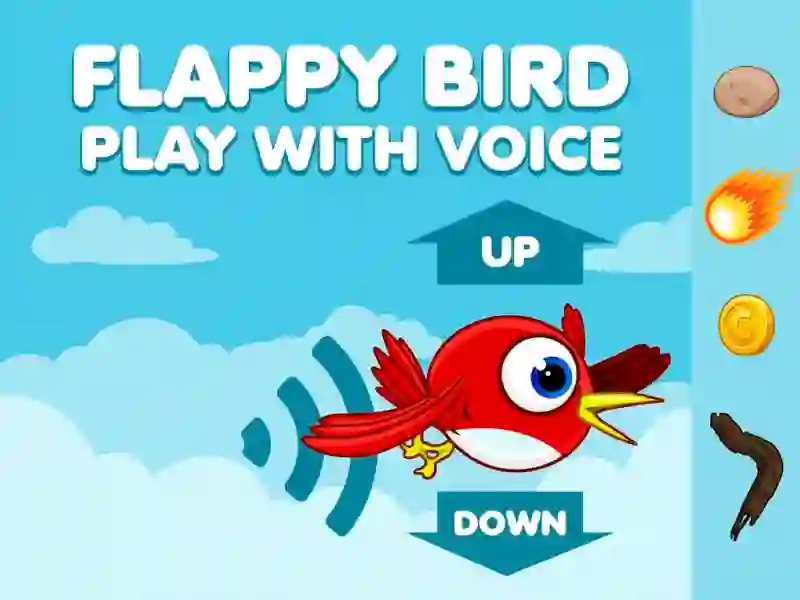 Flappy Bird Play with Voice — δωρεάν online παιχνίδι