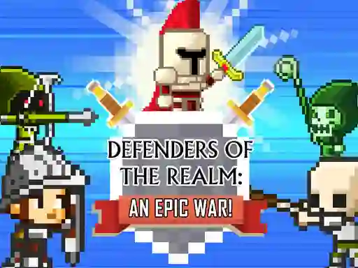 Defenders of the Realm: An Epic War — δωρεάν online παιχνίδι
