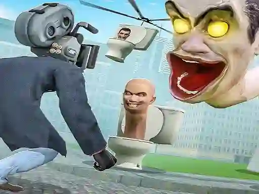 Skibidi Toilet TopDown Survival — δωρεάν online παιχνίδι