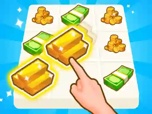 Cat Life Merge Money — δωρεάν online παιχνίδι