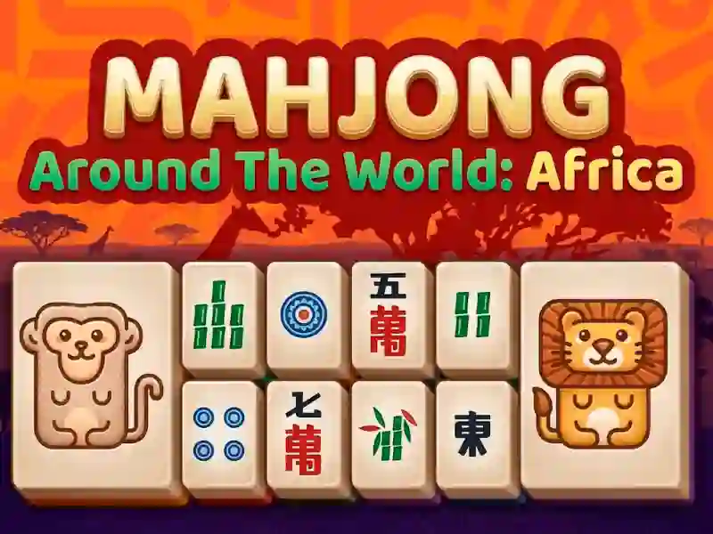 Mahjong Around The World Africa — δωρεάν online παιχνίδι
