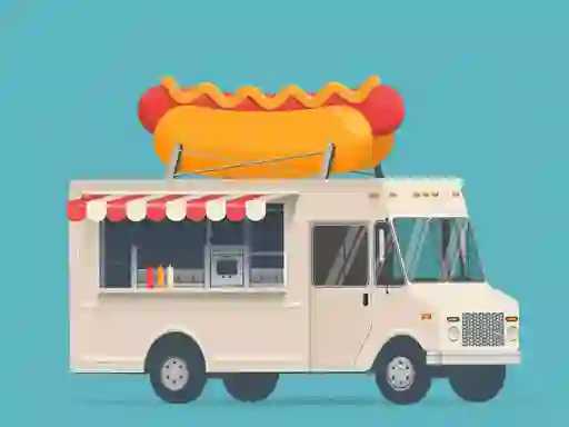 Food Trucks Jigsaw — δωρεάν online παιχνίδι