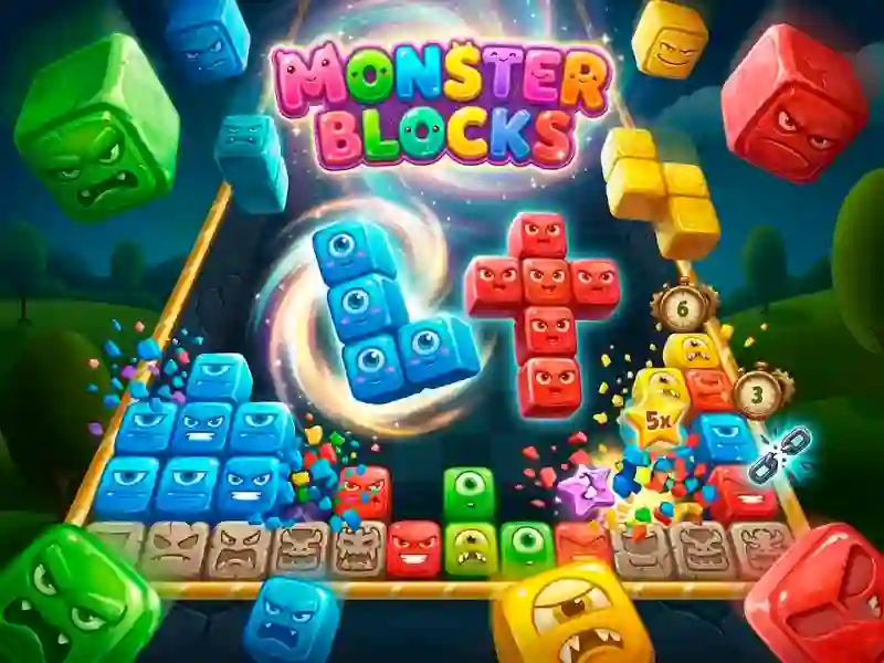 Monster Blocks — δωρεάν online παιχνίδι