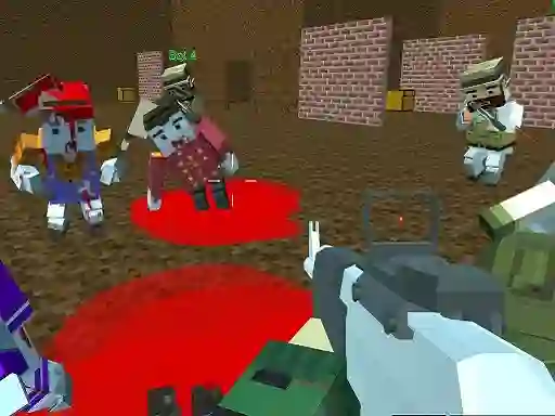 Blocky Warfare The Aweper Zombie — δωρεάν online παιχνίδι