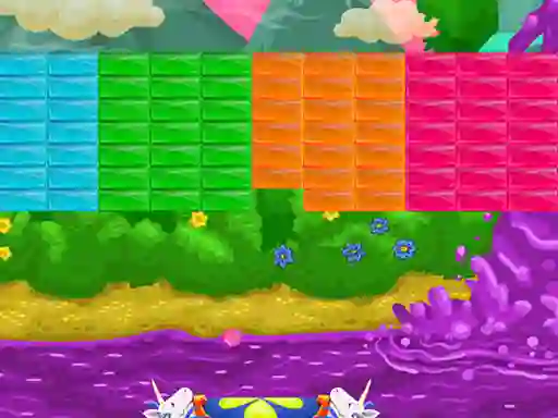 Brick Breaker Unicorn — δωρεάν online παιχνίδι