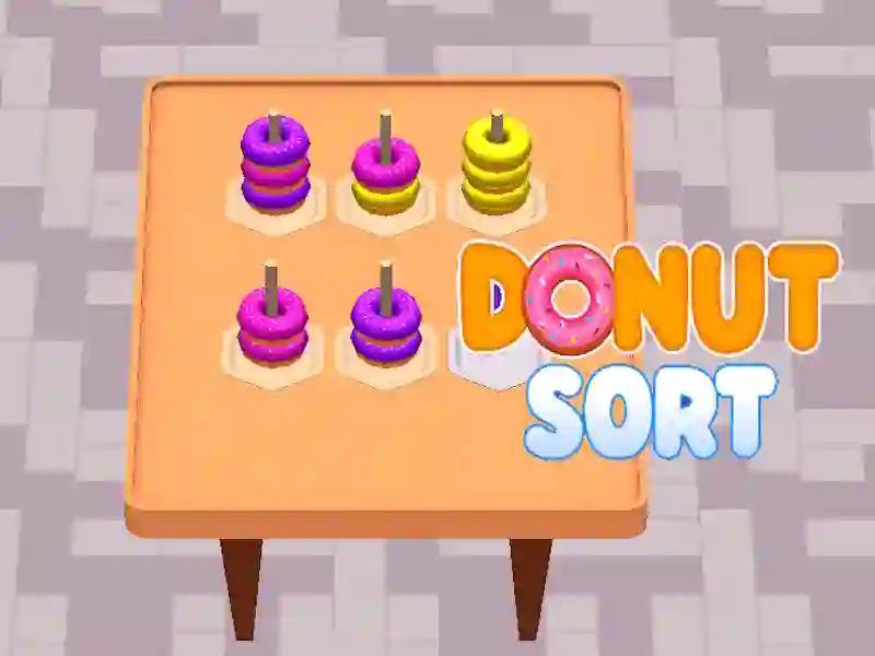 Donut Sort — δωρεάν online παιχνίδι