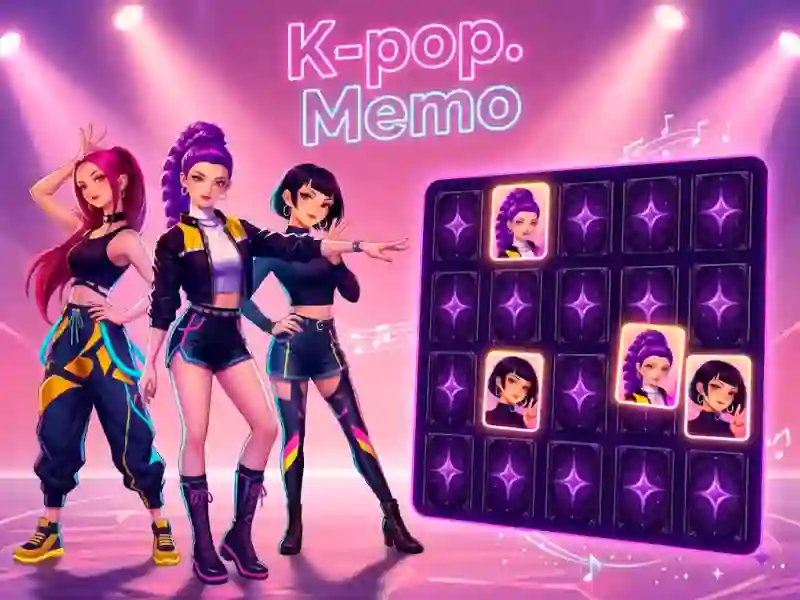 K-pop. Memo — δωρεάν online παιχνίδι