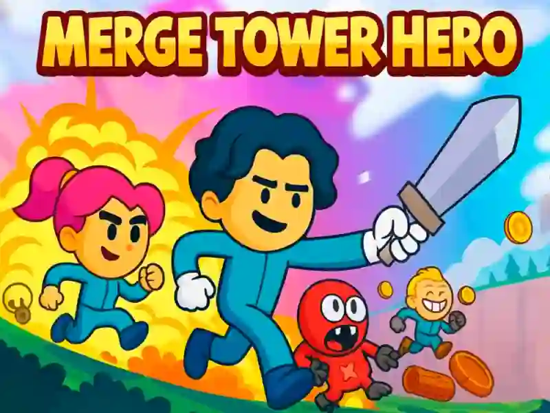 Merge Tower Hero — δωρεάν online παιχνίδι