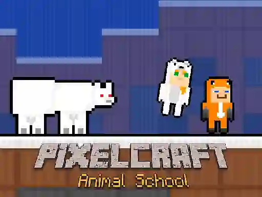 PixelCraft Animal School — δωρεάν online παιχνίδι