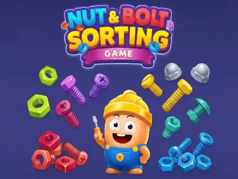 Nuts & Bolt Sorting Game — δωρεάν online παιχνίδι
