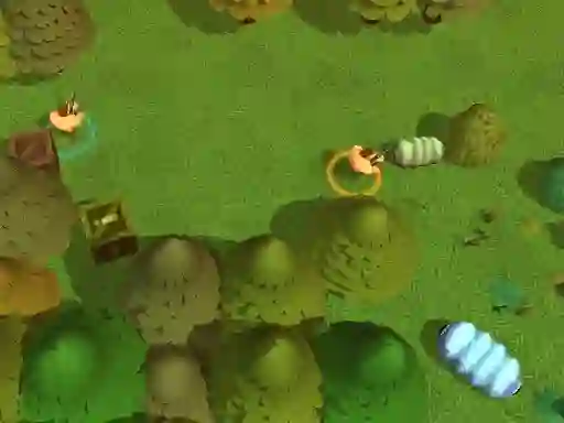 Worms Combat Coop — δωρεάν online παιχνίδι