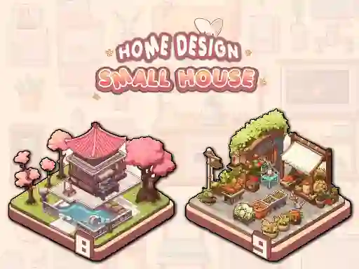 Home Design: Small House — δωρεάν online παιχνίδι