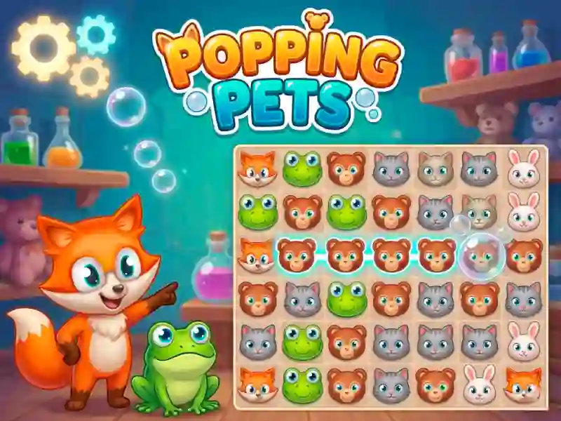 Popping Pets — δωρεάν online παιχνίδι