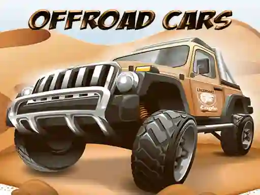 Offroad Cars Jigsaw — δωρεάν online παιχνίδι