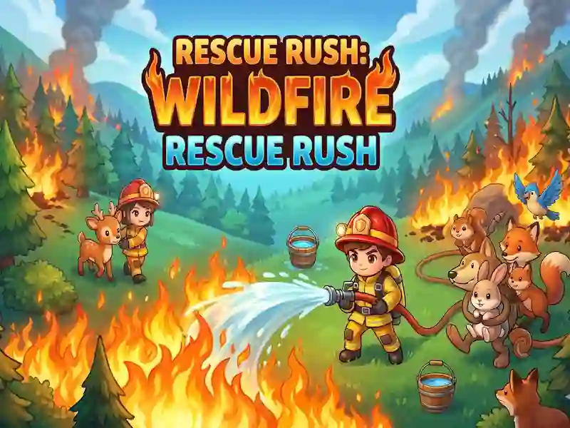 Rescue Rush: Wildfire — δωρεάν online παιχνίδι