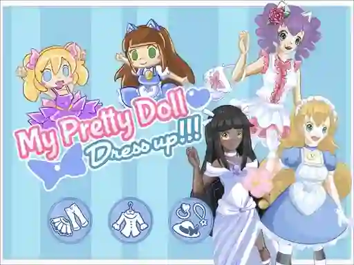 My pretty doll : Dress up — δωρεάν online παιχνίδι