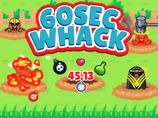 60 Second Whack — δωρεάν online παιχνίδι