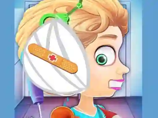 Children's doctor: Treating ears — δωρεάν online παιχνίδι
