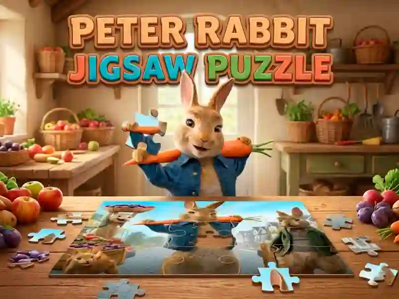 Peter Rabbit Jigsaw Puzzle — δωρεάν online παιχνίδι