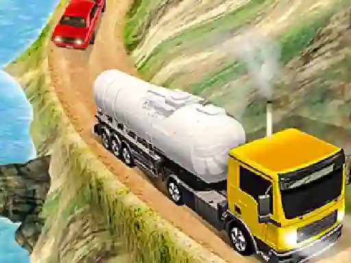 Oil Tanker Transporter Truck — δωρεάν online παιχνίδι