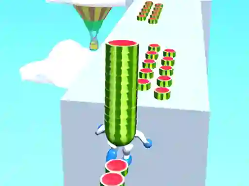 Watermelon Run — δωρεάν online παιχνίδι