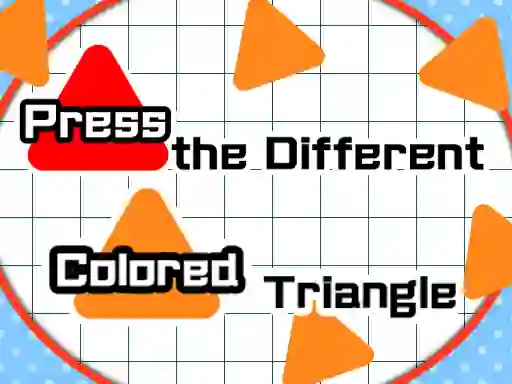 Press The Different Colored Triangle — δωρεάν online παιχνίδι
