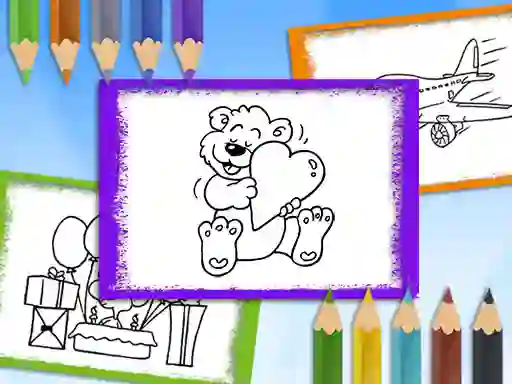Cartoon Coloring Book — δωρεάν online παιχνίδι