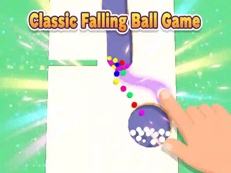 Classic Falling Ball Game — δωρεάν online παιχνίδι