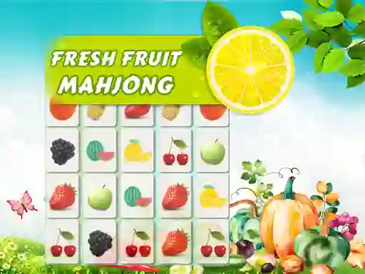 Fresh Fruit Mahjong — δωρεάν online παιχνίδι