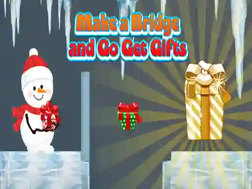 Make a Bridge and Go Get Gifts — δωρεάν online παιχνίδι