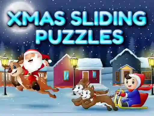 Xmas Sliding Puzzles — δωρεάν online παιχνίδι