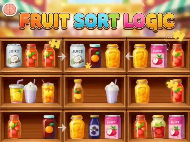 Fruit Sort Logic — δωρεάν online παιχνίδι