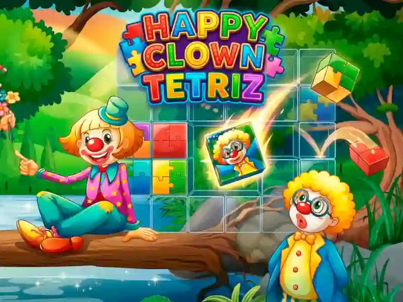 Happy Clown Tetriz — δωρεάν online παιχνίδι