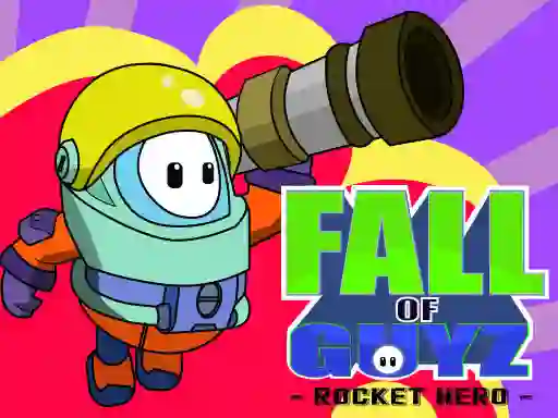 Fall Guys Rocket Hero — δωρεάν online παιχνίδι