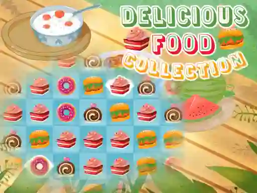 Delicious Food Collection — δωρεάν online παιχνίδι