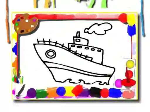 Back To School: Cartoon Coloring Time — δωρεάν online παιχνίδι