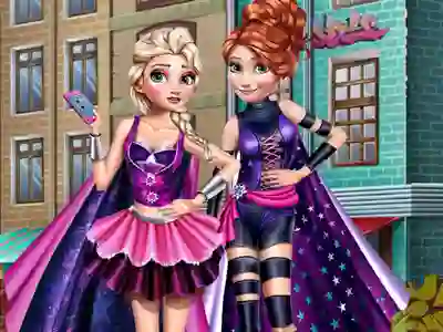 Superhero Spring Princess Dress Up — δωρεάν online παιχνίδι