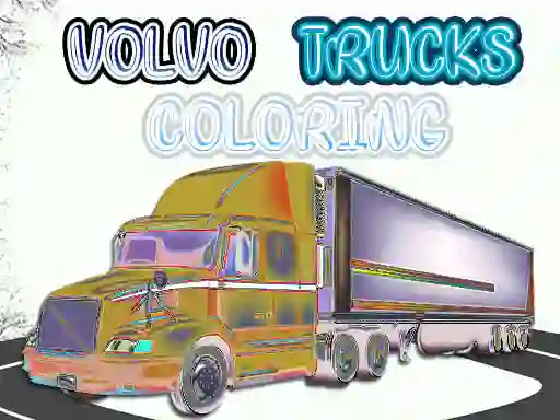 Volvo Trucks Coloring — δωρεάν online παιχνίδι
